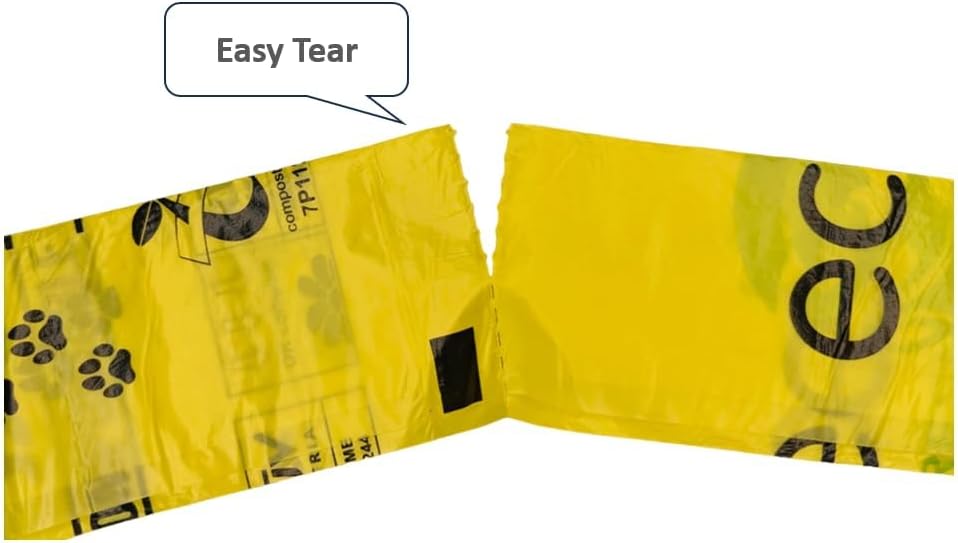 100% Compostable Pet Waste Bags - MOQ 5 Boxes - 300 Bags