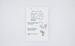 Plantable Notebook - Let Your Ideas Grow - MOQ 25 pcs