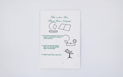 Plantable Notebooks - Into the Wilds Artwork - MOQ 25 Pcs
