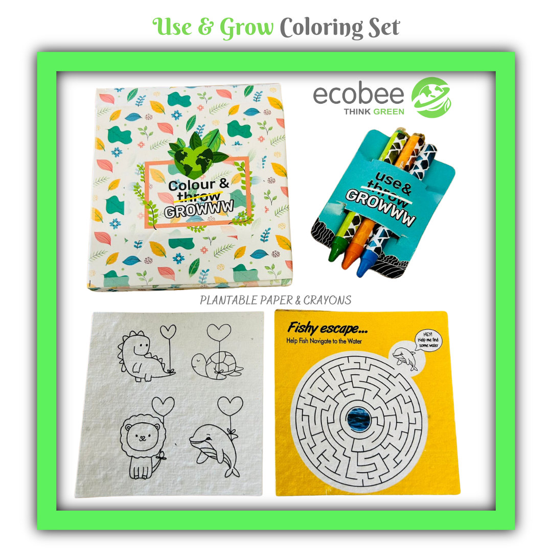 Plantable Grow Coloring Kit 🌱 - MOQ 20 pcs