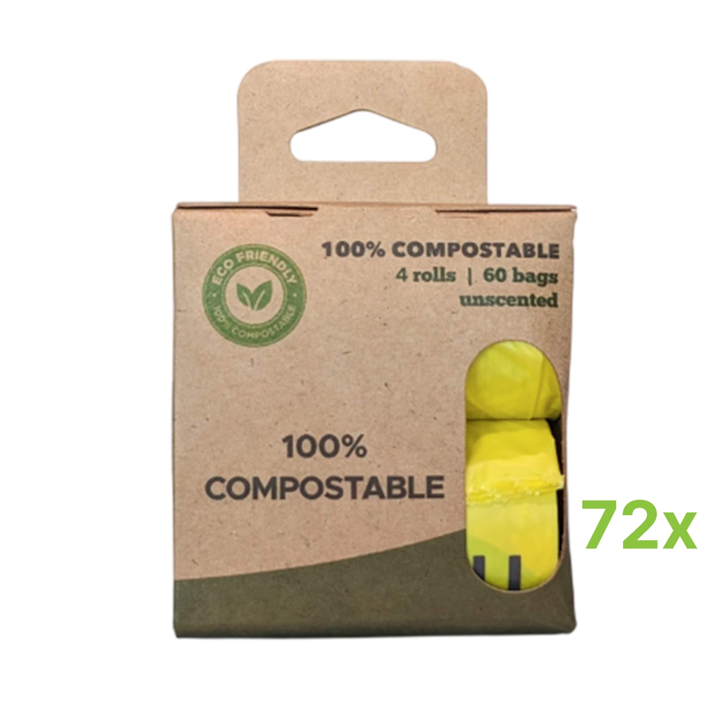 100% Compostable Pet Waste Bags