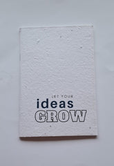 Plantable Notebook Seed Cover - Mixed Art Work - MOQ 100 pcs