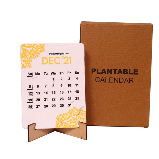 Plantable Seed Calendar 2022 - yes4us