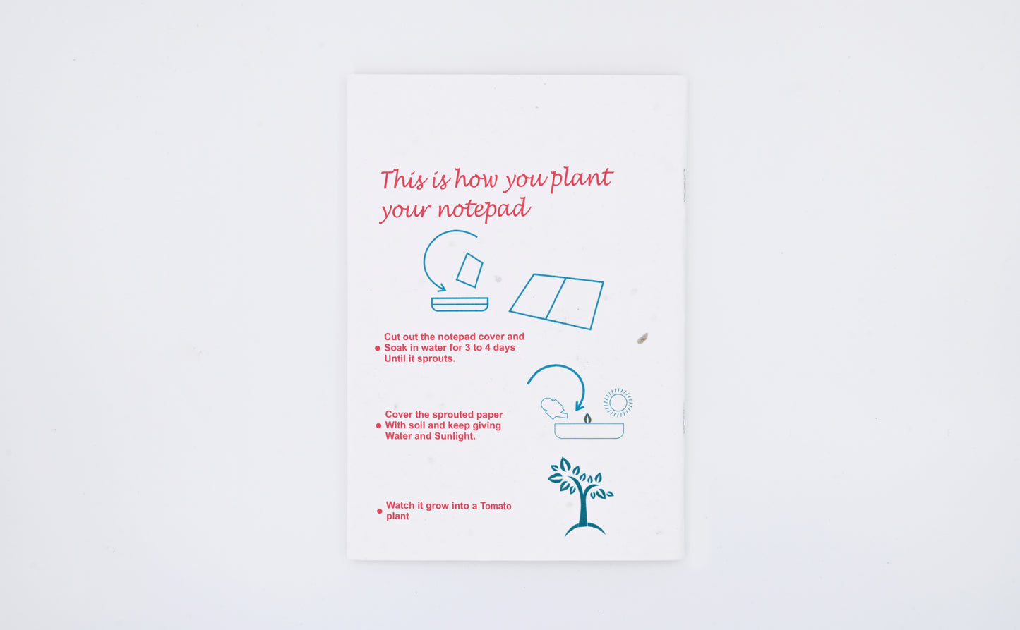 Plantable Notebooks - Unicorn Artwork - MOQ 25 pcs