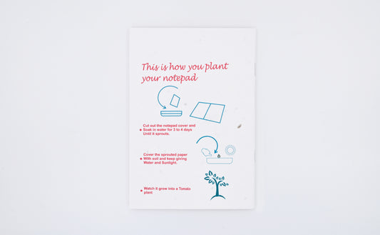 Plantable Notebooks - Unicorn Artwork - MOQ 25 pcs