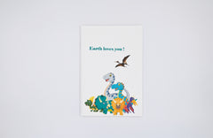 Plantable Notebook - Dinosaur Artwork - MOQ 25 Pcs