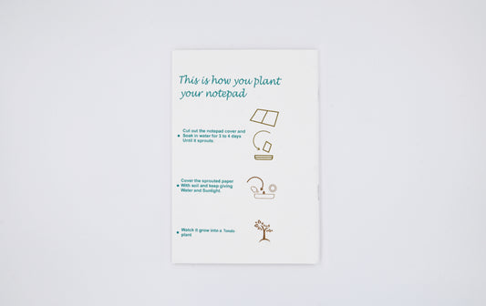 Plantable Notebook - Dinosaur Artwork - MOQ 25 Pcs