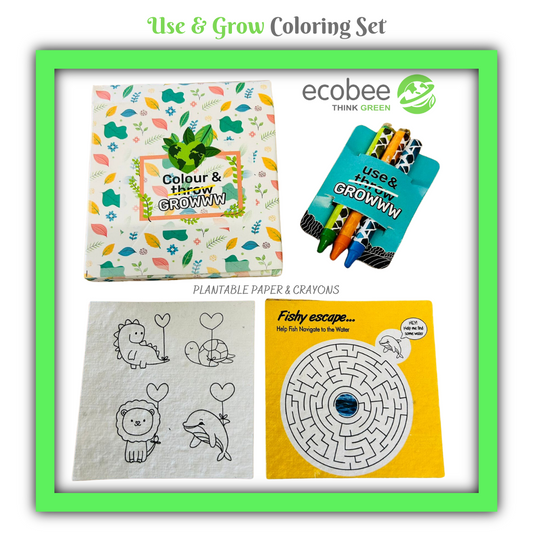 Plantable Grow Coloring Kit 🌱 - MOQ 20 pcs