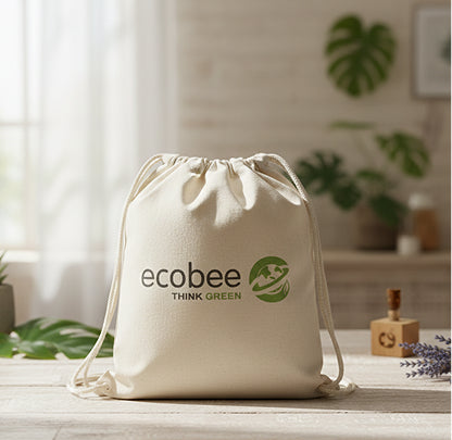 Cotton Drawstring Bags - MOQ 100 pcs