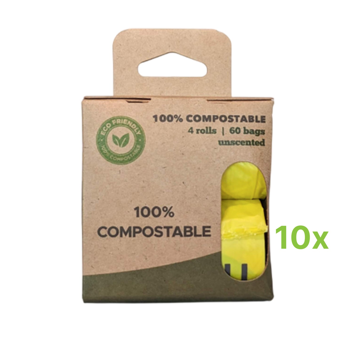 100% Compostable Pet Waste Bags