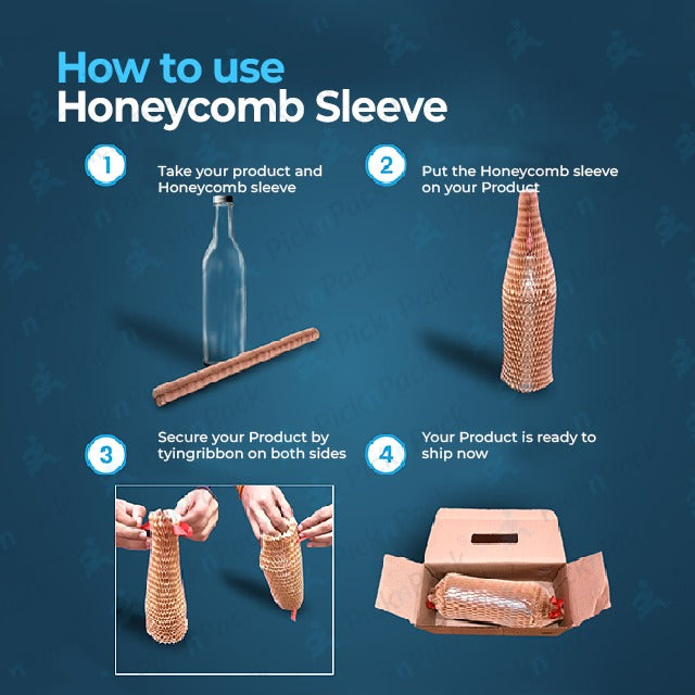 Honeycomb Paper Sleeves - Preorder - MOQ 50,000 sleeves