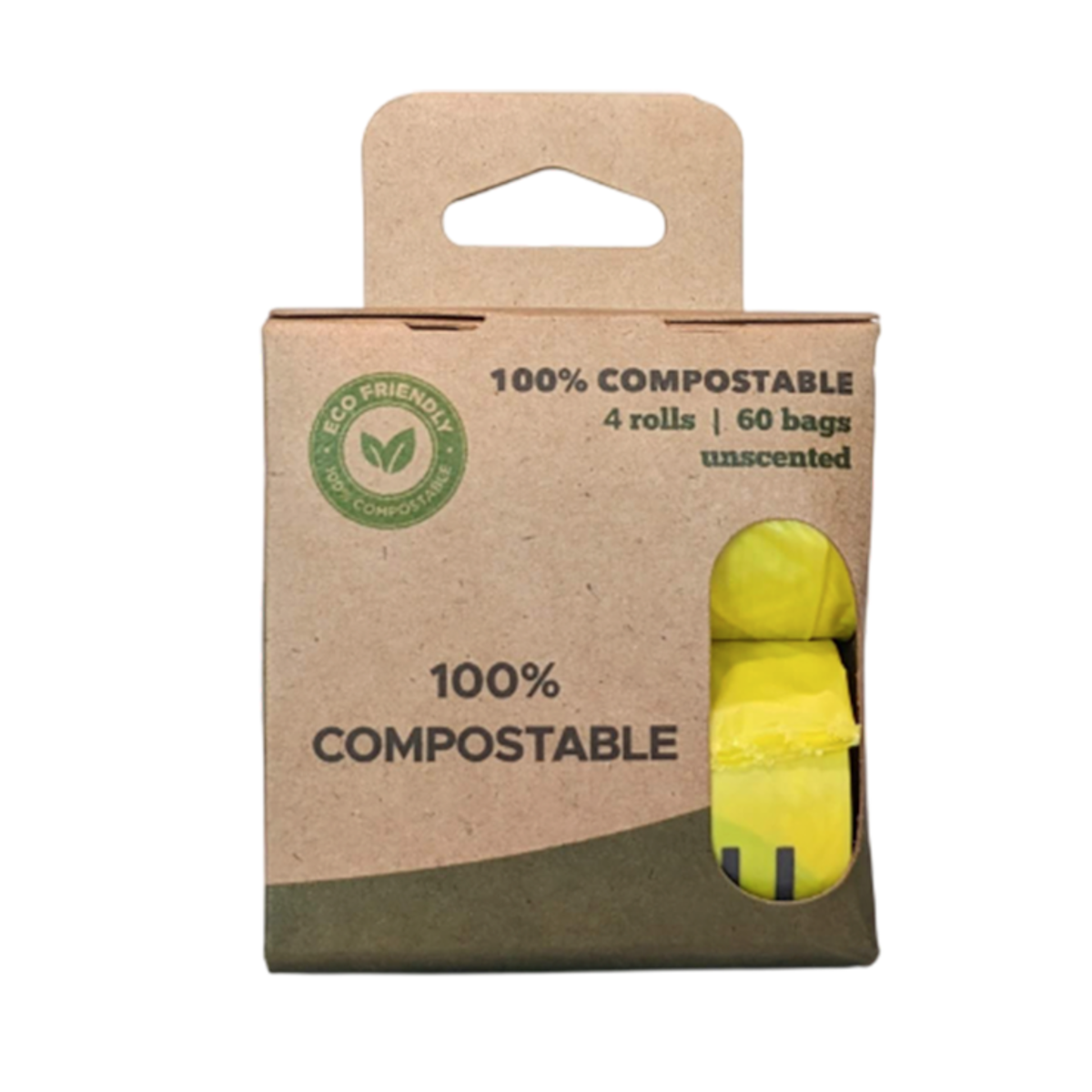 100% Compostable Pet Waste Bags