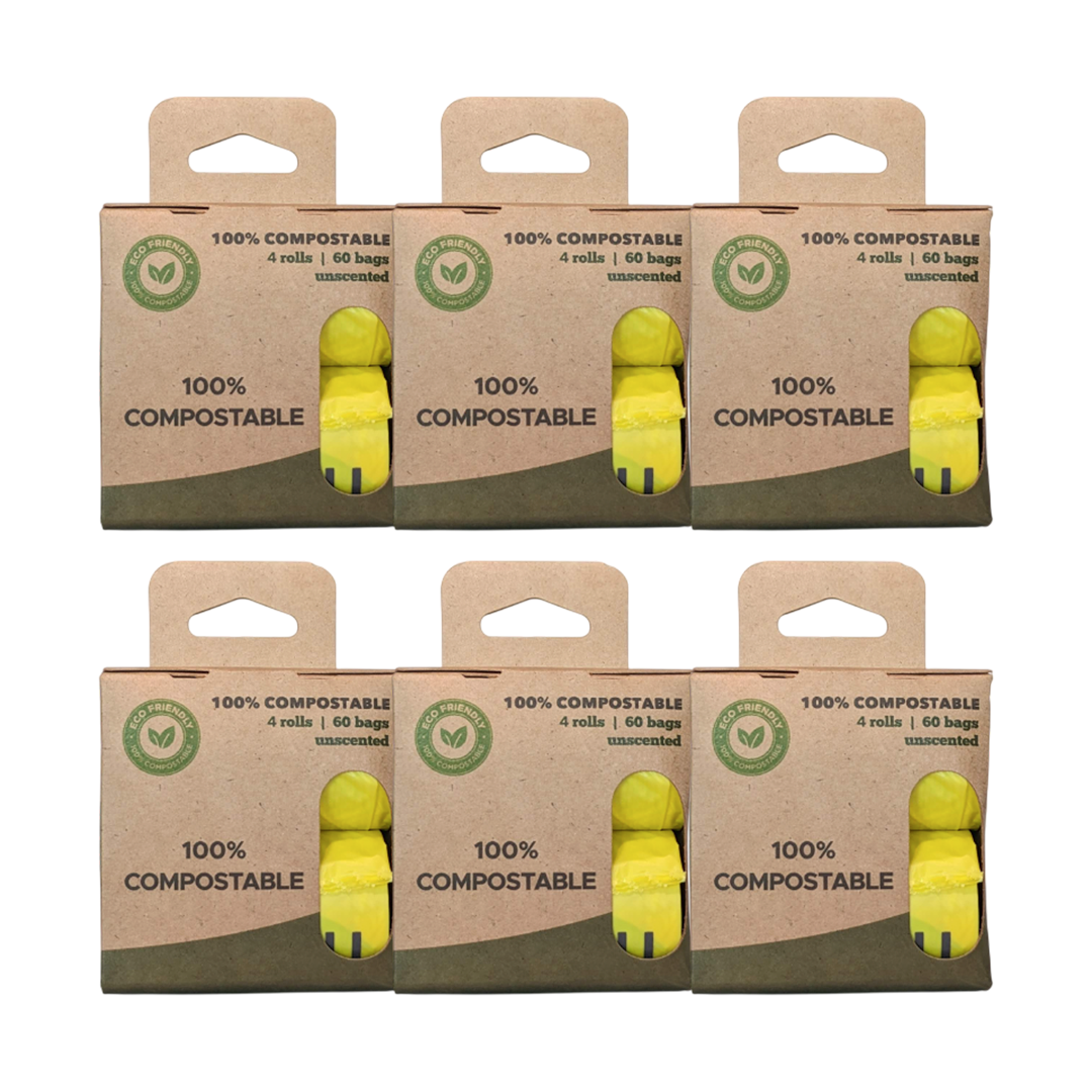 100% Compostable Pet Waste Bags