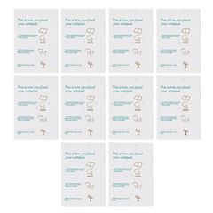 Plantable Notebook - Love Dubai - MOQ 100 pcs