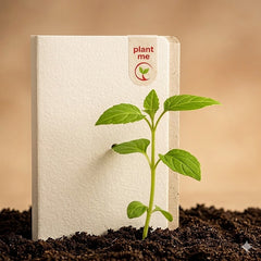 Plantable Notebook Seed Cover - Mixed Art Work - MOQ 100 pcs