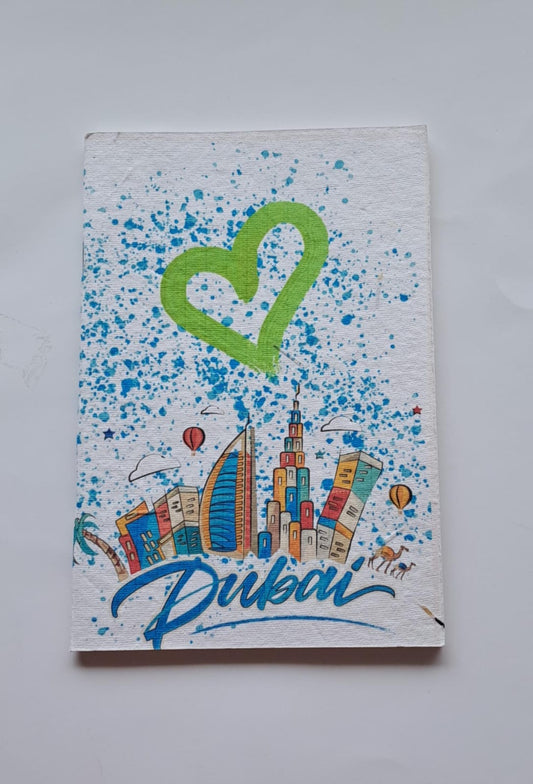 Plantable Notebook - Love Dubai - MOQ 100 pcs