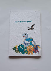 Plantable Notebook Seed Cover - Mixed Art Work - MOQ 100 pcs