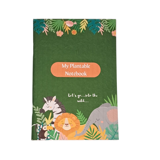 Plantable Notebooks - Into the Wilds Artwork - MOQ 25 Pcs