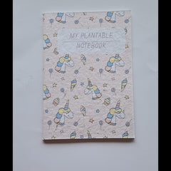 Plantable Notebook Seed Cover - Mixed Art Work - MOQ 100 pcs