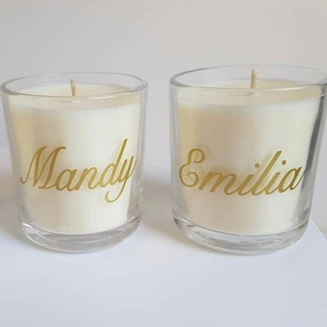 Handmade Pure Soy Wax Candles - Set of 25 candles