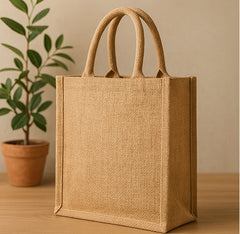 Natural Jute Bags - MOQ 100 pcs