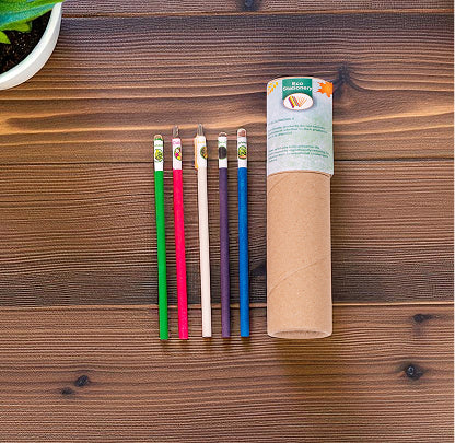 Plantable Pencils - 5 Sets of 10 in a Tube (50 pcs)