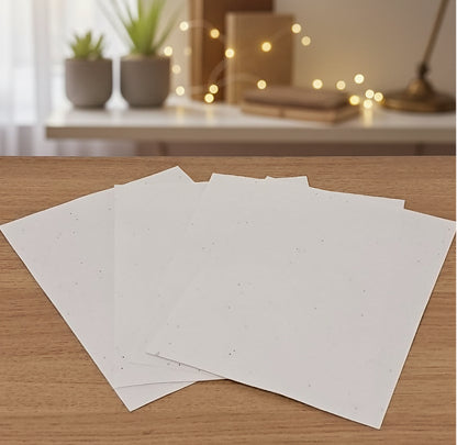 Seed Paper - Plain or Printed - MOQ 25 pcs
