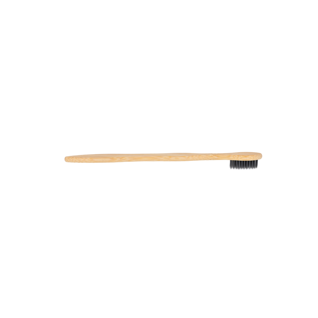 Bamboo Toothbrush with Charcoal Bristles - Set of 5