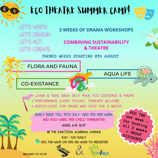Eco Theatre Summer Camp - starts 8th Aug for three weeks