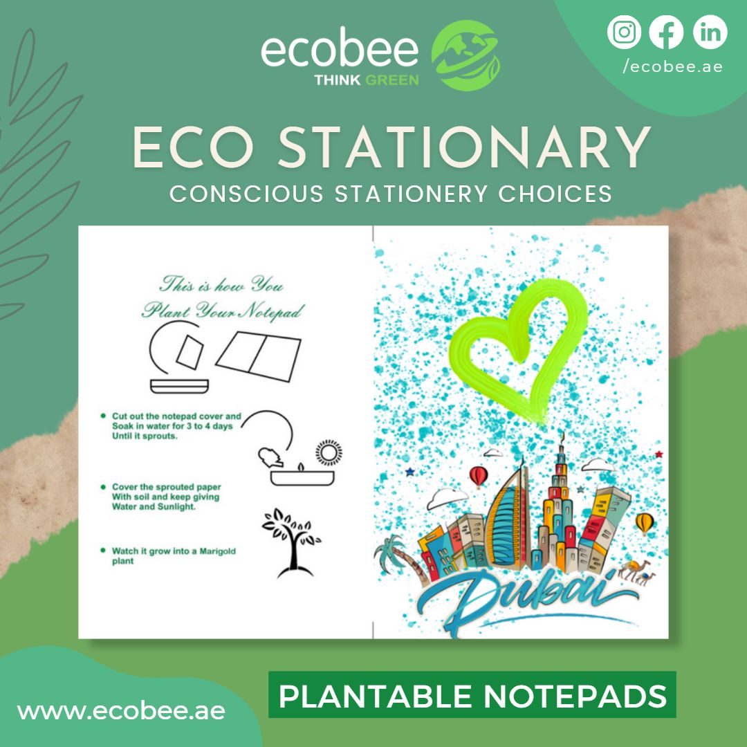 10% OFF Eco Gifting - Eid Theme Plantable Notebooks & Hampers - MOQ 30 pcs