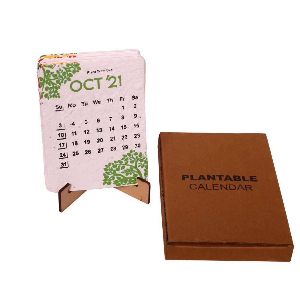 Plantable Seed Calendar 2022 - yes4us