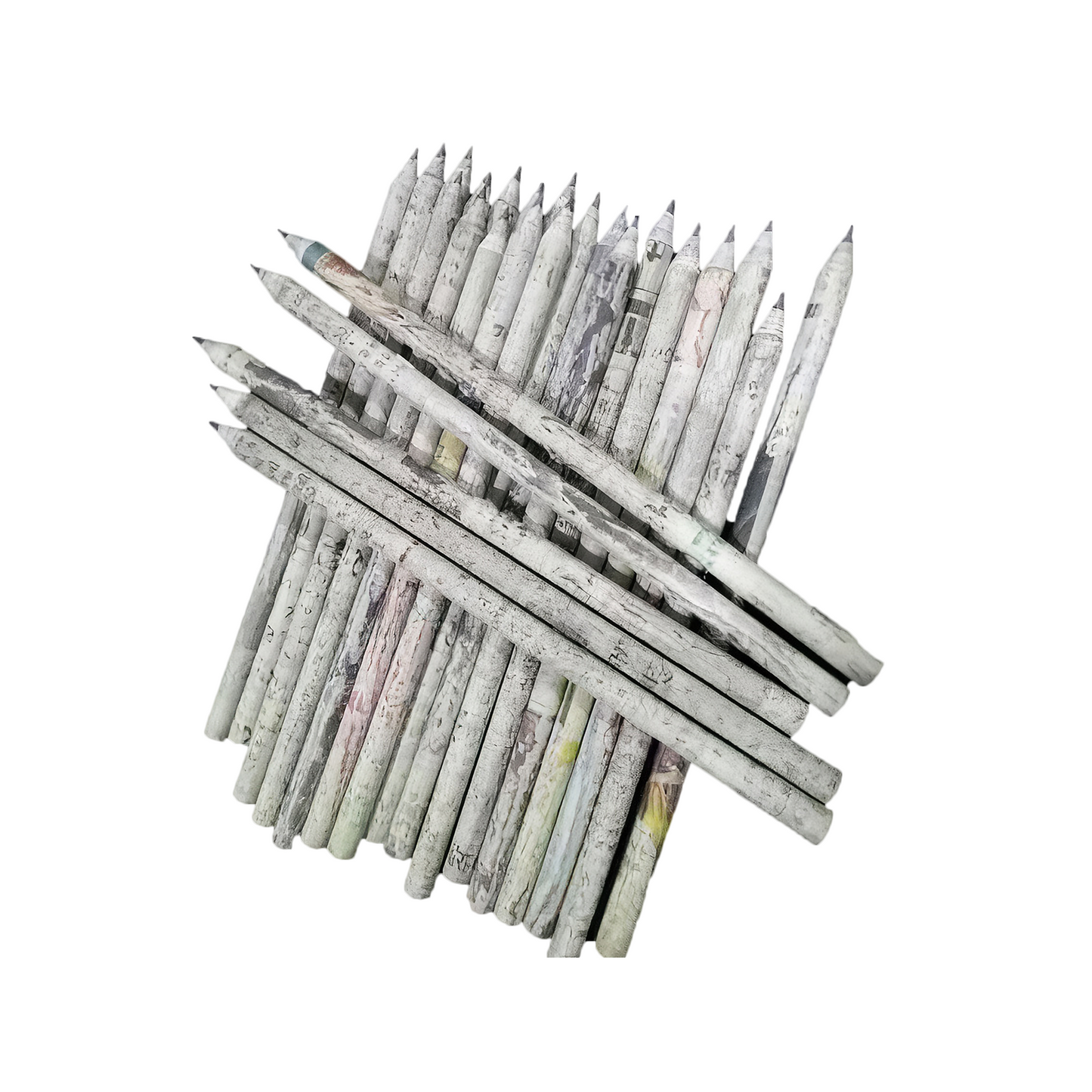 Recycled Newspaper Pencils - Pack of 5 - yes4us