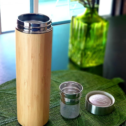 Bamboo Flask - 500ML with Tea Infuser - yes4us